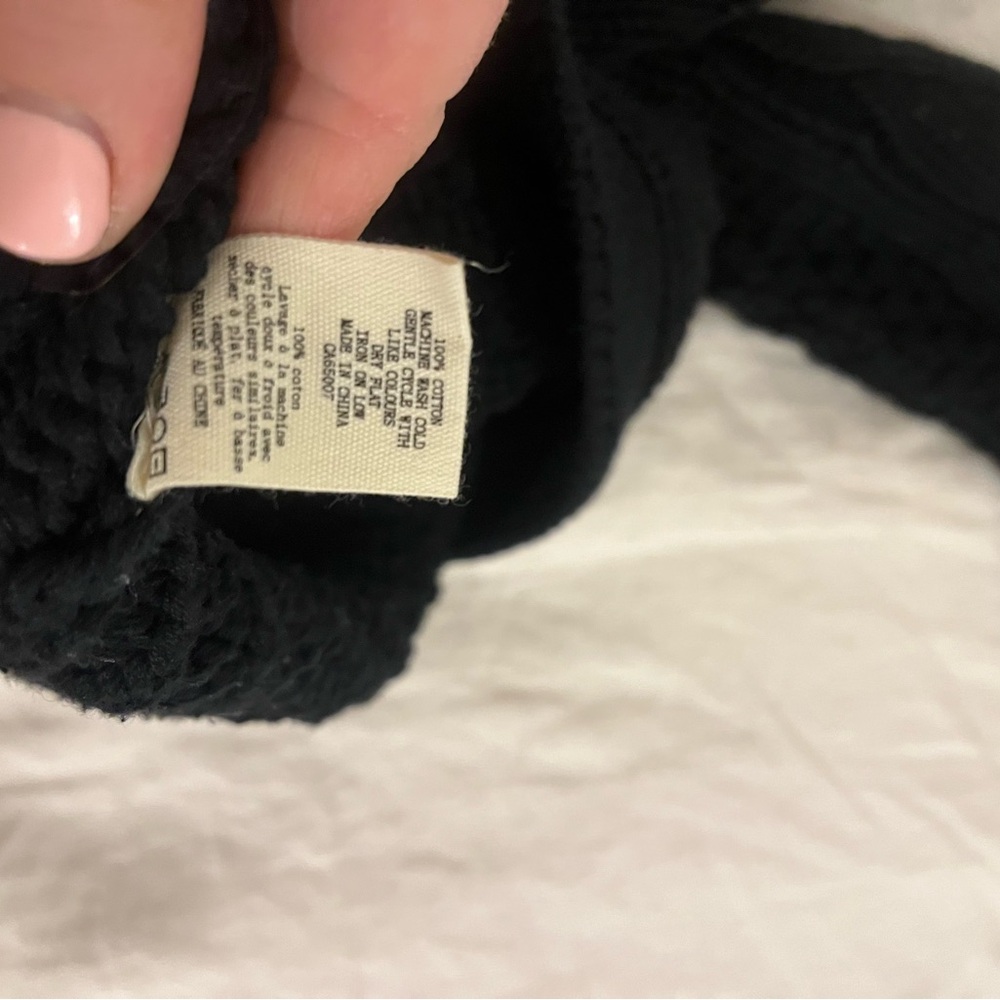Jackson Rowe Pluto Cardigan Size Medium in Black - Picture 8 of 9